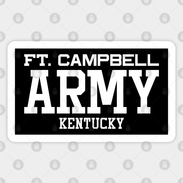 Mod.2 US Army Fort Campbell Kentucky Military Center Magnet by parashop